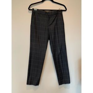 Banana Republic Navy Cropped Dress Pant